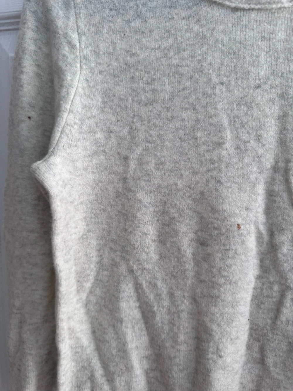 J. Crew Light Cream Crewneck Sweater
